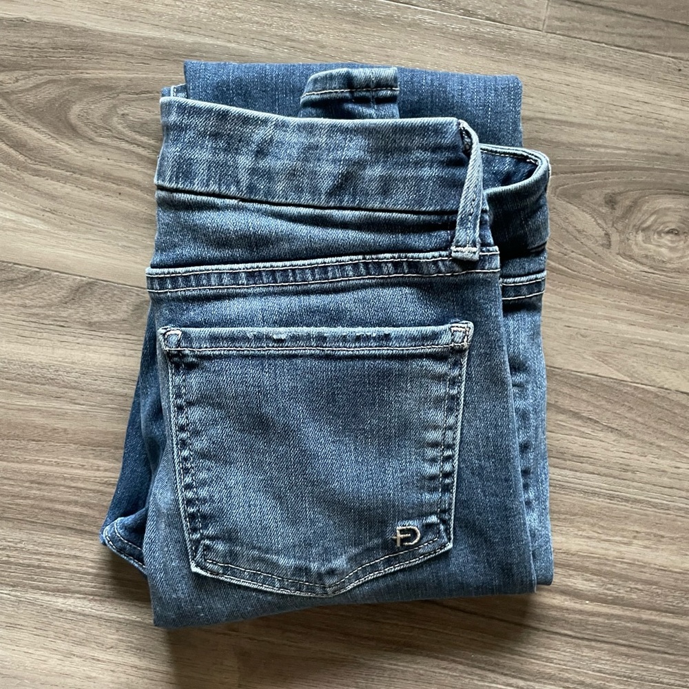 Fidelity Denim Rev High Rise Straight Jeans from Anthropologie